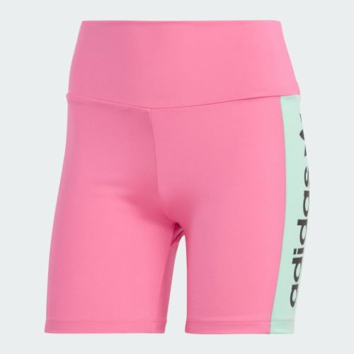 Shorts adidas Originals High Shine femme rose magenta M : short streetwear satiné