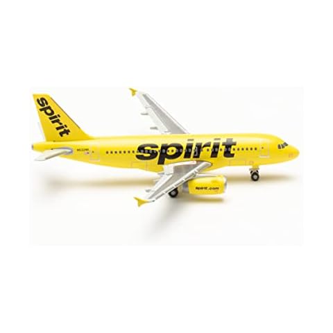 herpa 535809 Airlines Airbus A319 Modellflugzeug Spirit N532NK Cover