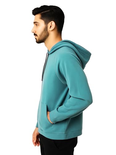 Image of Mens Zipper Hoodie Jacket Cotton Hooded Sweatshirt for Men Stylish Travel Wear Winter Outfit, Full Sleeve Fashion Dress for Man Casual Look