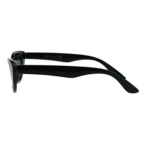 Womens Mod Plastic Cat Eye Retro Gothic Trendy Sunglasses3