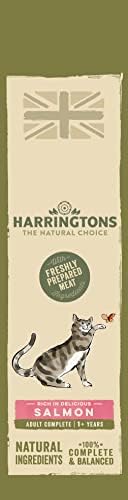 Harringtons Complete Dry Cat Food with Freshly Prepared Salmon - 4x2kg