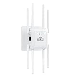 🚀【Advanced 8 Antenna Technology】: L'amplificateur de signal wifi extender dispose de 8 antennes omnidirectionnelles intelligentes et de 8 Systèmes d'extension, ce qui améliore considérablement la réception et la transmission du signal wifi, assure la transmission de gros fichiers et la lecture rapide et fluide de vidéos HD. Jusqu'à 10 000 pieds carrés de couverture vous permettent de dire adieu à la zone aveugle wifi.