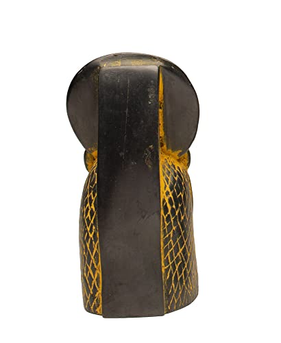 Busto Sekhmet Egipcio 4.5 pulgadas Negro miniatura 4