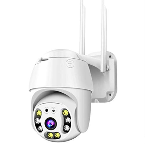 Telecamera Di Sorveglianza Domestica A 360 Gradi Anche Cellulare Wifi Visione Notturna Esterna Telecamera Hd Impermeabile Protezione Solare Vocale Citofono Monitoraggio Remoto
