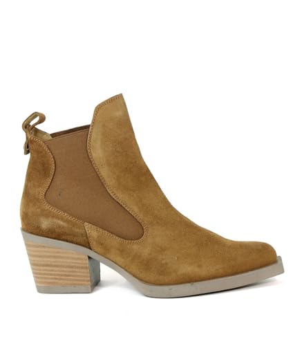 Porronet - Botines Cowboy Cuero con Elasticos Jackie 4570-38