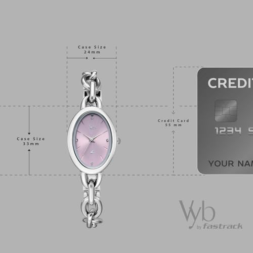 Image of Fastrack Vyb Manifester with Quartz Analog Watch for Women