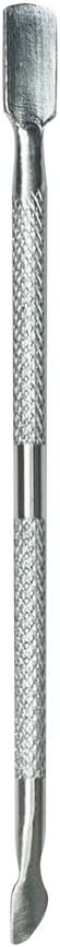 BRONSON PROFESSIONAL | Nail Pusher And Cuticle Remover | Nail desiner Manicure Tool (Silver)
