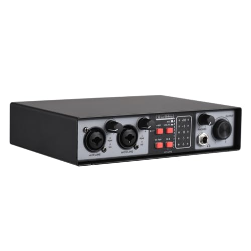 Équipement microphone DJ et carte son externe pour éliminer les bruits de fond