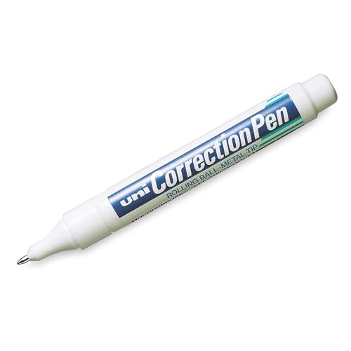 uni-ball CLP300 1.0 mm Correction Pen, White Ink, Pack of 1