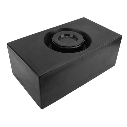 Image of RV Water Holding Tank 8 Gallons Leakproof Impact Resistance Black for RVs Trailers s Boats, RV Water Storage Tank, Leak Proof, for Trailer Boat Yacht