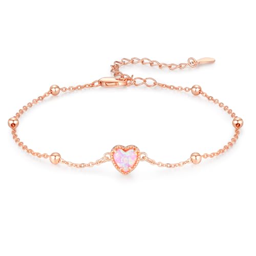 925 Sterling Silver Dolphins/Infinity/Pink Heart/Butterfly/Bee/Cross American Flag/Sunflower Bracelet Sterling Silver Jewelry Gifts for Women