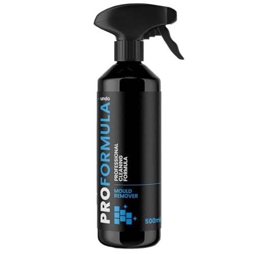 Proformula Mould Magic Extreme Remover Gel Spray: Professional Mould & Mildew Cleaner For Your Home, Removes Black Mouldy Stains from Walls, Tiles, Silicone Seals & More Fast– 500ml Made in UK