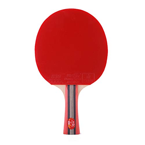 Image of Double Fish Table Tennis (Ping Pong) Racket & Ball for Professional Players, Training & Entertainment