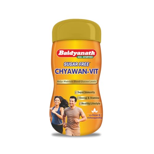 Image of Baidyanath Chyawan Vit (Sugarfree Chyawanprash) | Boosts Immunity | Enhances Strength & Stamina in Adults | Fit for Diabetic - 1kg