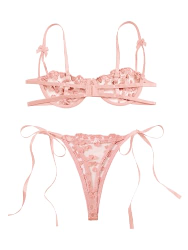 Image of Lilosy Sexy Lingerie Set 2 Piece Women Bra and Panty