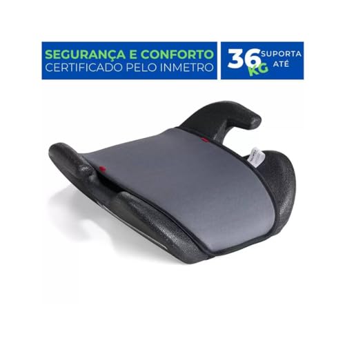 Assento De Carro Infantil Elevação Fit Cinza Replay Kids