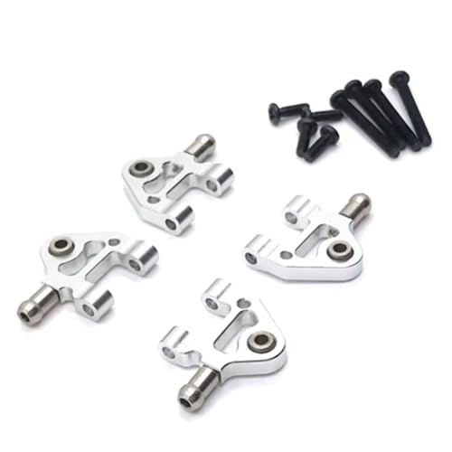 Bras oscillant inférieur en métal argenté pour WLtoys 1/28