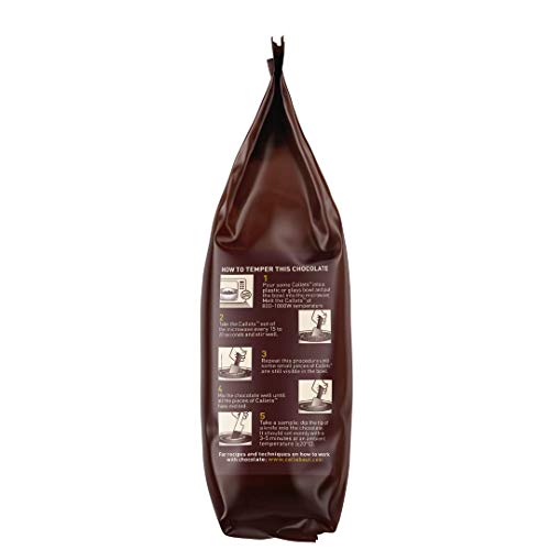 Callebaut Cobertura Chocolate Negra 400g. - Imagen 4
