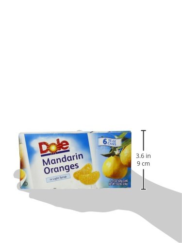 Dole Mandarin Oranges In Light Syrup, 15 Ounce Cans (Pack Of 6) #TOP4