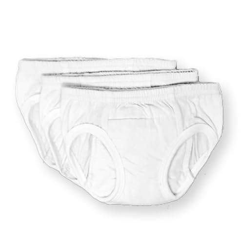 Image of Tiny Trainers Cotton Training Pants, Unisex, for Babies and Toddlers, Elimination Communication or Potty Training - 3-pack (6 Months, Natural)