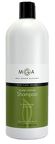 MGA Vegan Hair Shampoo - Organic Formula With Lemon Tea Tree for All Hair Types | Hair Care Product with Natural Herbal Scent | Parabens Silicone & Sulfate Free Dandruff Shampoo | Unisex | 32 Fl Oz