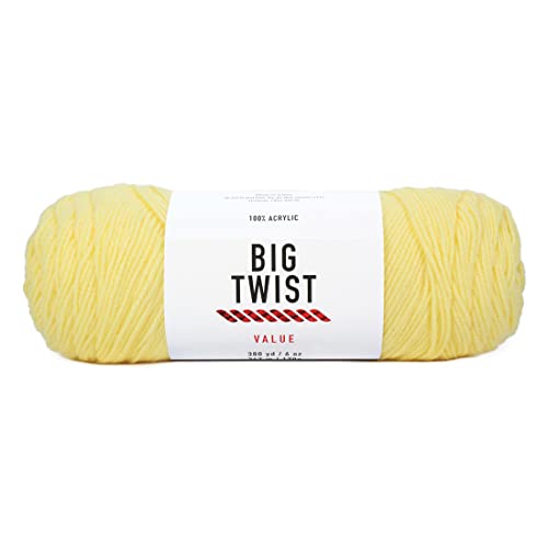 Image of Craftz Value Worsted Yarn (Pale Yellow)