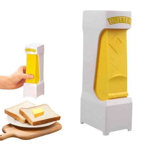 Portable One-Click Butter Cutter with Stainless Steel...