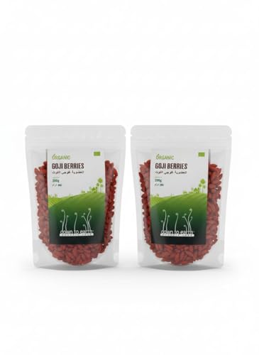 Down To Earth Organic Goji Berries 200g 2 Pack