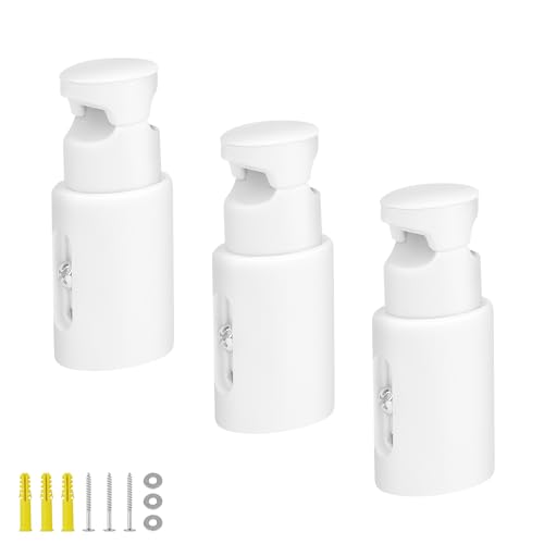 AMONENZ 3 Pièce Fixations pour Radiateur Sèche Serviette, Support de Fixation pour Radiateur, pour...