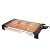 MegaChef Electric Grill with Copper Non-Stick Coating, Adjustable Temperature Control & Removable Drip Tray, Versatile Small Kitchen Appliance (21.63 Inch Grill)