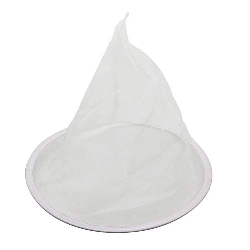 POPETPOP Honey Nylon Filter Bag Cone Reusable Nylon Fine Mesh Food Honey Strainer Filter Bag for Home Honey Extracte