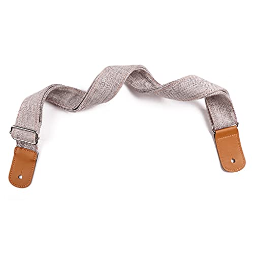 Sangle de guitare basse adaptée pour ukulélé – Accessoires musicaux – Taille unique - Les Beatles, Paul McCartney, John Lennon, RIngo Starr, George Harrison Sangle de guitare basse adaptée pour ukulélé - Accessoires musicaux - Taille unique