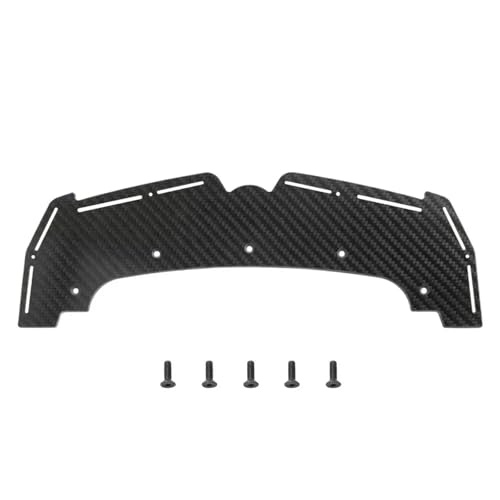 Plaque carbone Arrma Limitless F1 protection de pare-chocs avant premium pour châssis 1/7