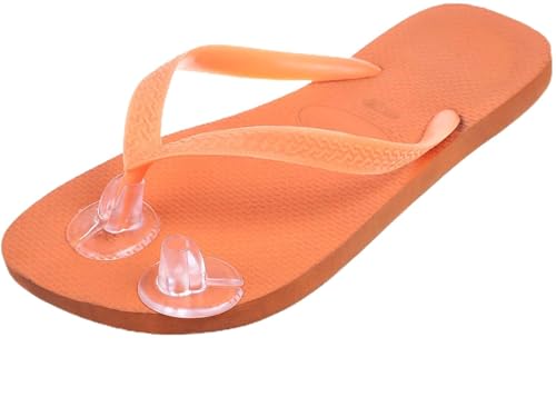 Kloud City 5 Pairs Flip-Flop Sandal Silicone Toe Guard Insert Cushion Thong Anti-Skid Gel Protector