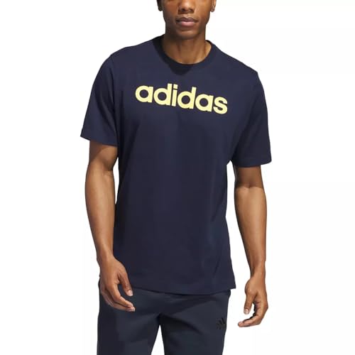 adidas Men’s Graphic Tee (US, Alpha, Large, Regular, Regular, Legink)