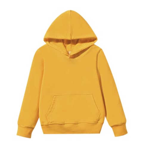 Sweat à capuche garçon coupe solide anti-courants d'air pour les loisirs des tout-petits