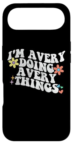 Retro Groovy Im AVERY Doing AVERY Things  ̓ X}zP[X iPhone Air p