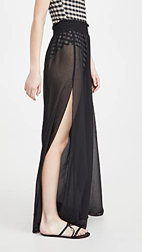 Ramy Brook Women's Textured Athena Side Slit Pant4