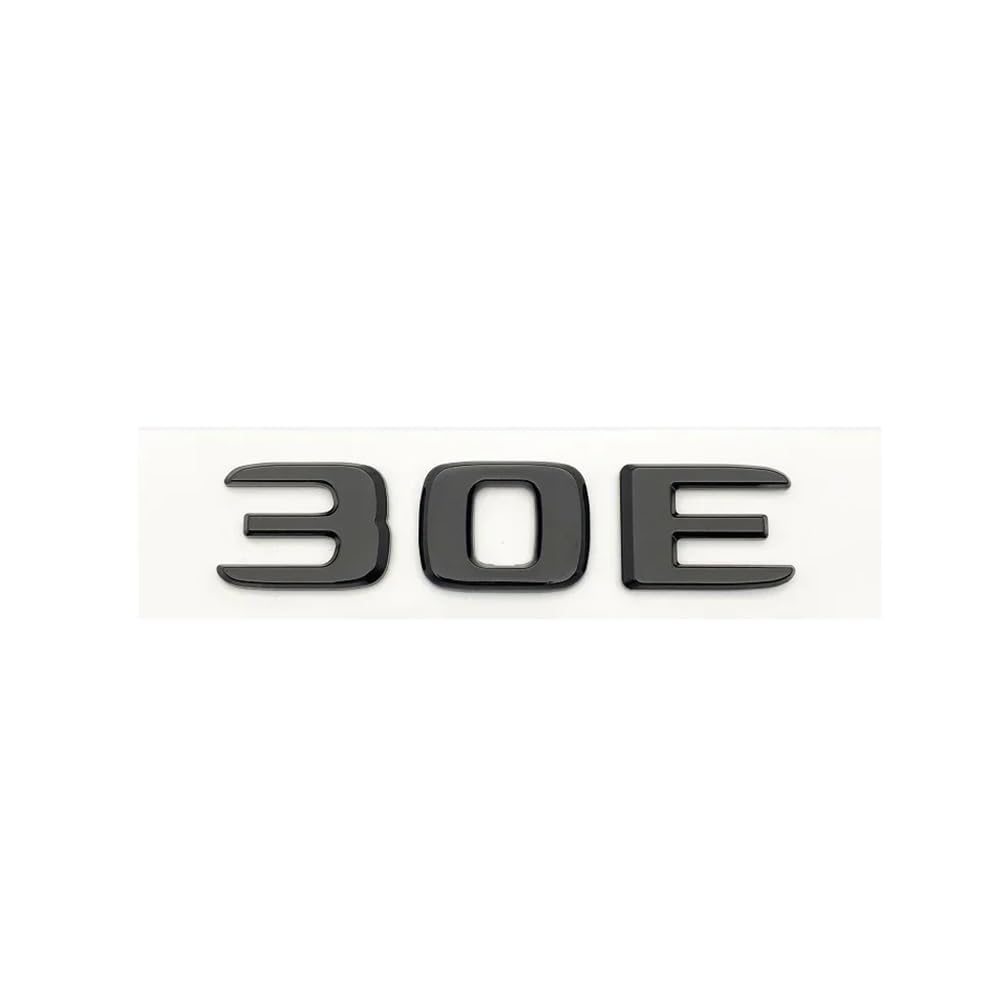 YTQMoreBNZ YYDStes Glossy Black Letters B25 30E 900 850 800 700 ABS Emblem Compatible With Mercedes Benz Brabus E W212 W213