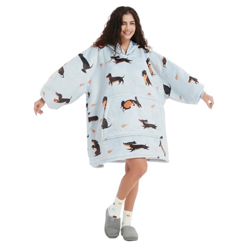 FELOVE Übergroße Hoodie Sweatshirt, Original Decke Sweatshirt, super weiche gemütliche warme komfortable Riesen-Hoodie, Geeignet Kapuzenpullover für Erwachsene, Männer, Frauen, Jugendliche