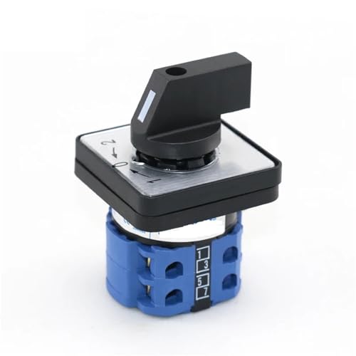 Inverseur de source triphasé commutateur à came rotatif 20 ampères pour tableau - 3