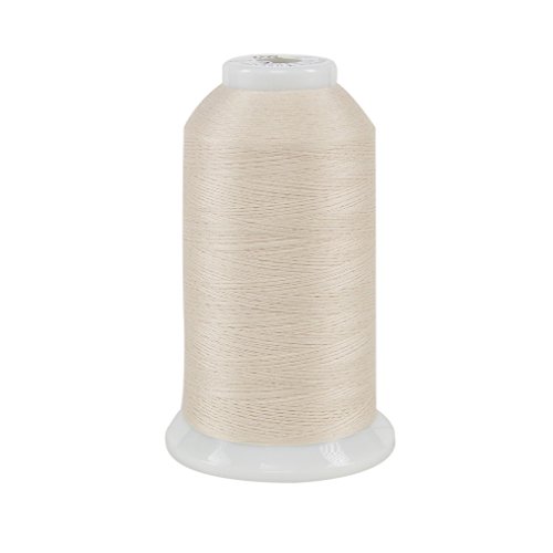 Superior Threads So Fine 3-Ply 50 Weight Polyester Sewing Thread Cone - 3280 Yards (Pearl)