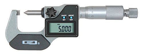 Micromètre 0–25 mm digital CNC contre les erreurs de mesure de hauteur