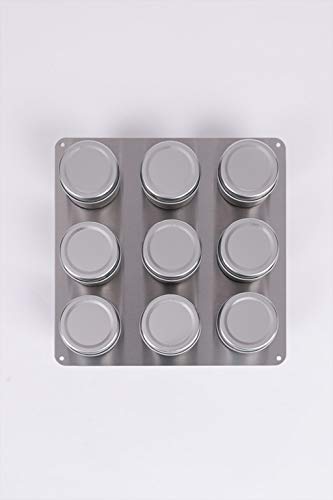 Stainless Steel Spice Tin Base, 10