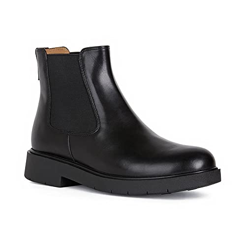 Geox D Spherica Ec1 C, Stivaletti Donna, Nero (Black C9999), 38.5...