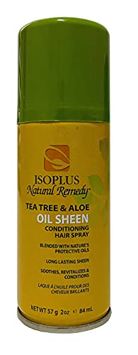 Isoplus Natural Remedy Tea Tree Oil Sheen Spray 2 Oz miniatura 1