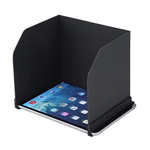 Drfeify Monitor Sun Hood, 4 Types Foldable Phone Tablet Sunshade Accessory for Drone(L168)