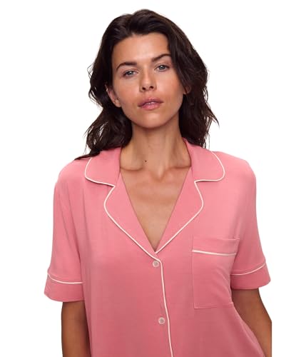 Image of Eberjey Gisele Short Sleeve Pant PJ Set