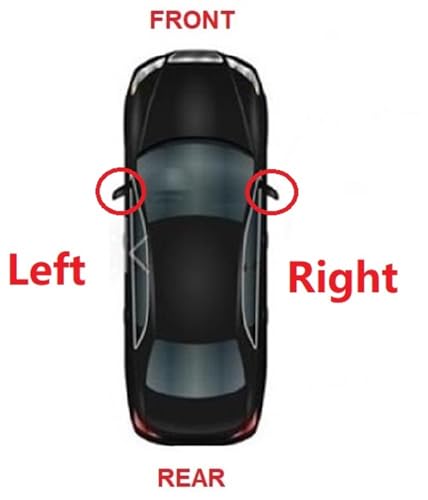 Rétroviseur Électrique Réglable avec Verre HD pour Skoda Octavia A6 2009-2013 - 2