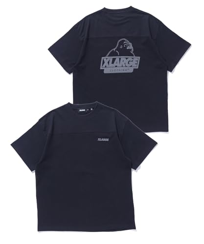 �X�����e�b�h�I�[�W�[�V���[�g�X���[�u���b�V���e�B�[ SLANTED OG S/S MESH TEE 101262011008 BLACK L
